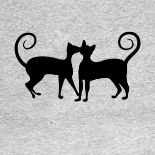 Kissin' cats T-Shirt